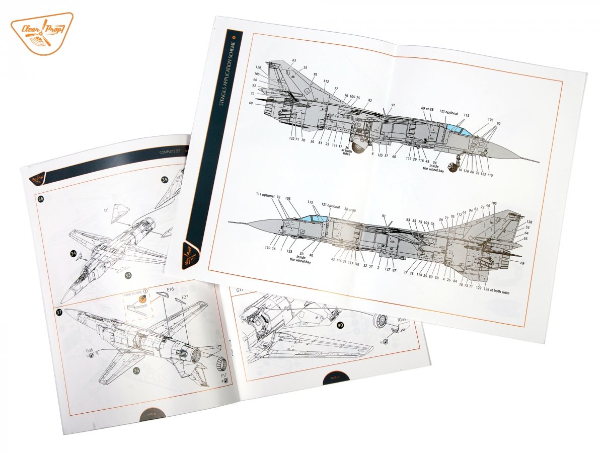 Clear Prop! CP72030 MiG-23MLA Flogger-G EXPERT KIT 1/72 – image 51