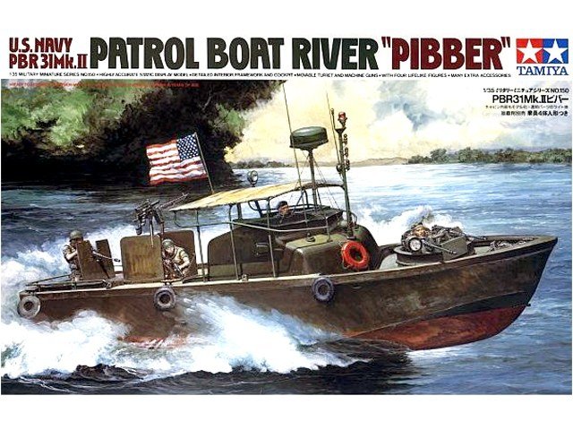 Tamiya 35150 U.S. Navy PBR31 MK. II Pibber 1/35