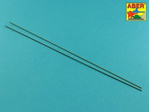 Aber HR-10 Brass hexagonal rods 1.0mm length 245mm x2 pcs.