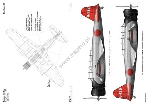 Kagero 3079 Nakajima B5N KATE PL – zdjęcie 5