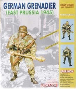 Dragon 1616 German Grenadier (East Prussia 1945) 1/16