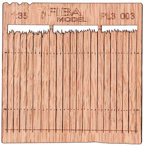 Model scene PL3-003 Wooden fence type 3 / Wooden fence 1/35