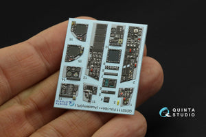 Quinta Studio QDS-32111 F/A-18A++ 3D-Printed &amp;amp; colored Interior on decal paper (Academy) (Small version) 1/32 – image 4