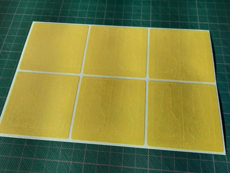 Omask 74014 Fw 190 A-5/6 (for Eduard) wheelbay yellow masking tape 1/48