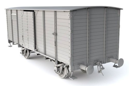 Thunder Model 35901 German Gedeckter Guterwagen G10 1/35 – image 2