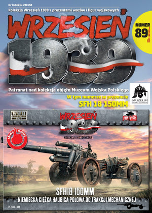 First To Fight PL089 SFH18 150mm German Heavy Field Howitzer for Mechanical Traction 1/72
