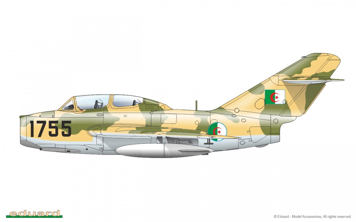 Eduard 7055 UTI MiG-15 1/72 – image 13