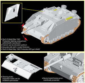 Dragon 6578 StuG.III Ausf.G May 1943 Production mit Schurzen 1/35 – image 2
