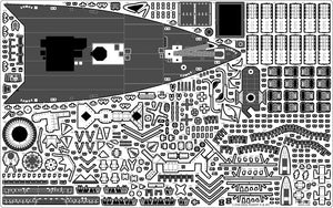 Pontos 35028F1 USS DDG-92 Momsen Flight IIa Detail Up Set 1/350 – immagine 23