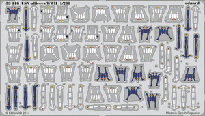 Eduard 53116 USN officers WWII SA 1/200