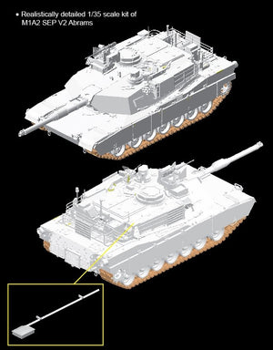 Dragon 3556 M1A2 SEP V2 Abrams 1/35 – immagine 3