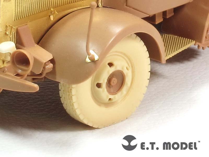 ET Model ER35-039 WWII German Heavy Halftrack L-4500 R MAULTIER Weighted Road Wheels For ZVEZDA 3603 1/35 – image 3