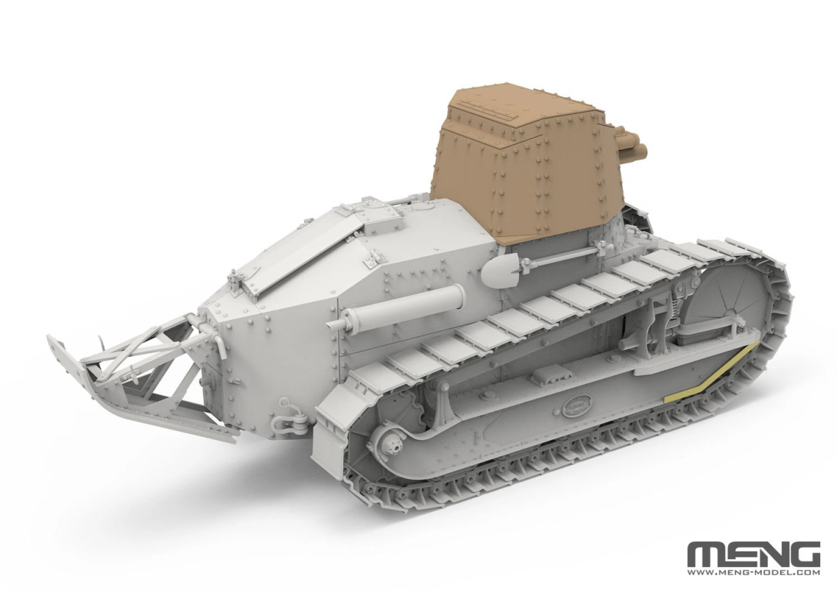 Meng Model TS-059 French FT 75 BS 1/35