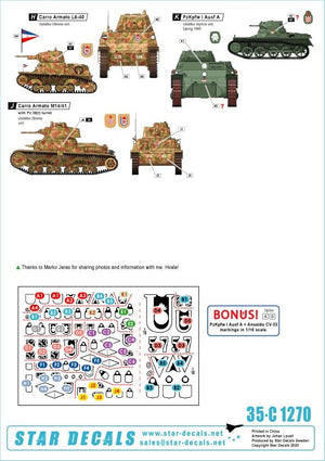 Star Decals 35-C1270 Balkan WW2 # 1 1/35 – image 2