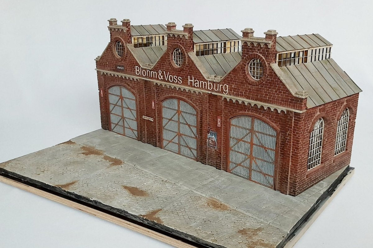RT-Diorama 35285 Diorama-Base: &amp;quot;Industrial Hangars&amp;quot; 1/35 – zdjęcie 6