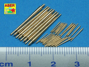 Aber 1/700L-31 Set of Barrels for Bismarck class battleships 380mm x 8; 150mm x 12; 105mm x 16 1/700 – image 2