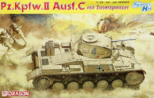 Dragon 6432 Pz.Kpfw.II Ausf.C mit Zusatzpanzer 1/35