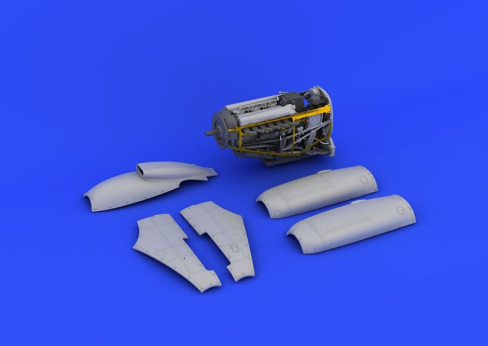Eduard 648200 Spitfire Mk. VIII engine 1/48 (EDUARD) – zdjęcie 6