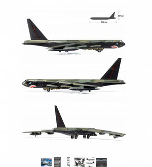 Academy 12632 USAF B-52D Stratofortress 1/144 – zdjęcie 4