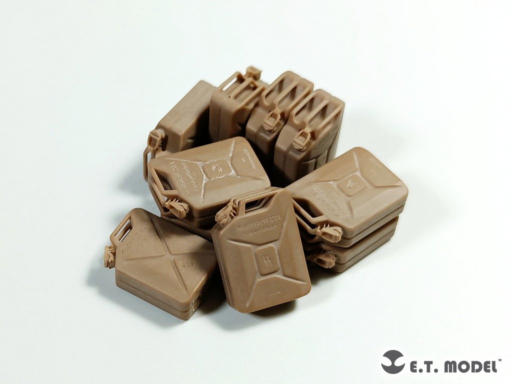 E.T. Model P35-242 WWII German 20L JERRY CANS SET(3D Printed) 1/35 – zdjęcie 5