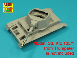 Aber 35L-315 Lufa leFH 18/1 (Sf) 10,5 cm L/28 do niemieckich dział samobieżnych Pz.Sfl.IVb 1/35 – zdjęcie 5