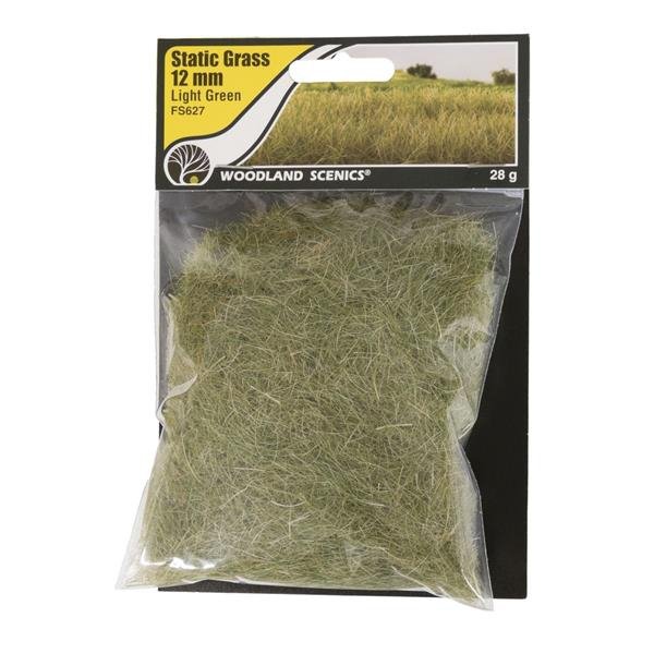 Woodland Scenics WFS627 Herbe statique 12 mm Vert clair 