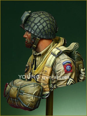 Young Miniatures YM1824 US Paratroopers 82nd Airborne Normandy 1944 1/10 – zdjęcie 9