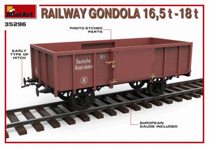 MiniArt 35296 RAILWAY GONDOLA 16,5-18t 1/35 – zdjęcie 6