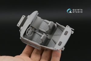 Quinta Studio QD24005 Porsche 911 Carrera 3.2 3D-Printed &amp;amp; coloured Interior on decal paper (Revell) 1/24 – zdjęcie 11