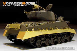 Voyager Model PE35811 WWII US M4A3E8 Sherman Fenders/Track Cover（For TAMIYA 35346) 1/35 – image 3