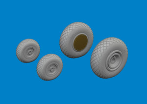 Eduard 672380 B-24H wheels AIRFIX 1/72 – Bild 2