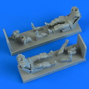 Aerobonus 320133 U.S.A.F. Pilot &amp;amp; Instructor with seats for T-28B Trojan, Vietnam War for Kitty Hawk 1/32