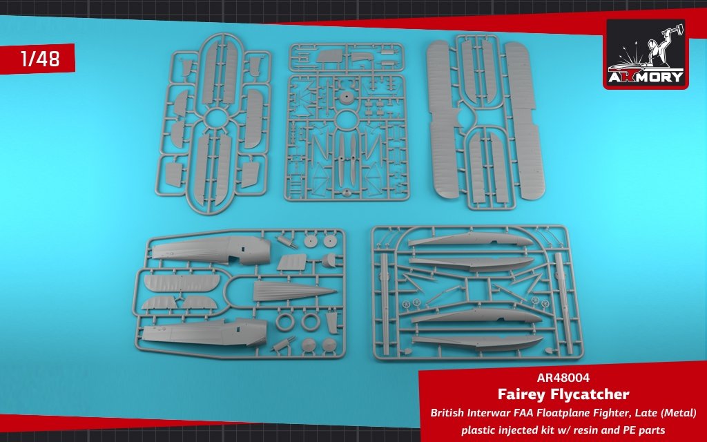 Armory Models 48004 Fairey Flycatcher British Interwar FAA Floatplane Fighter, Late (Metal) 1/48 – zdjęcie 29