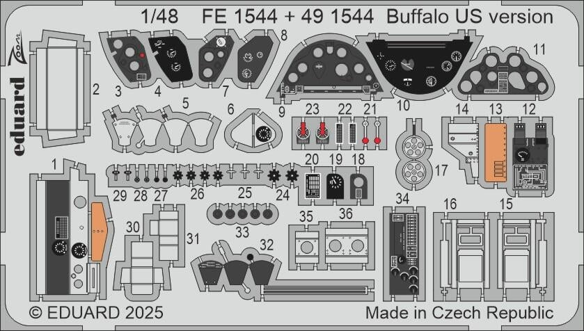 Eduard 491544 Buffalo US version TAMIYA 1/48