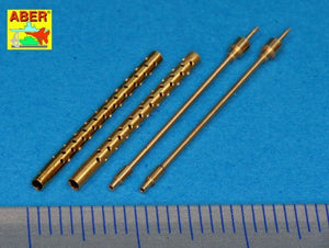 Aber A32013 Set of 2 barrels for 13,2 mm Japanese Type 3 aircraft machine guns used on Mitsubishi A6M5b/c, A6M7, A6M8 1/32 – zdjęcie 2
