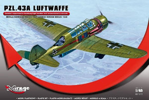 Mirage Hobby 481311 PZL.43A Luftwaffe FWM Mielec 1940 version 1/48