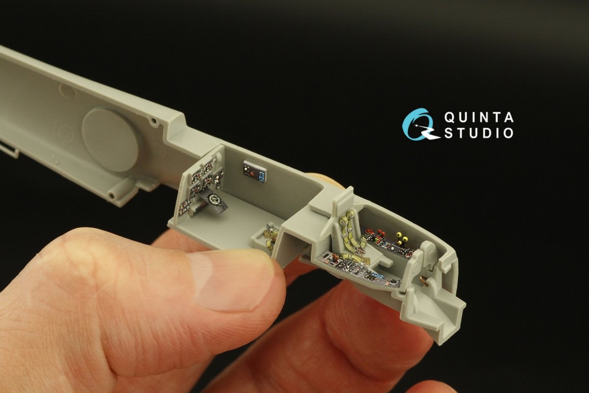 Quinta Studio QD72070 Me 410 3D-Printed &amp;amp; coloured Interior on decal paper (Italeri) 1/72 – zdjęcie 5