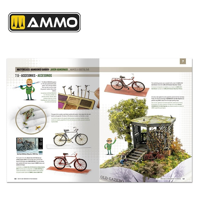 AMMO of Mig Jimenez 6254 MODELLING SCHOOL - How to use Vegetation in your Dioramas (Bilingual- English, Spanish) – zdjęcie 7