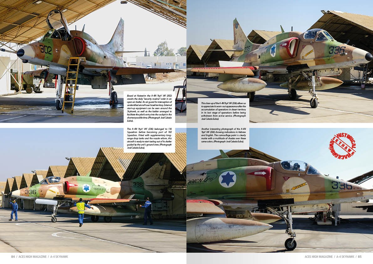 AK-Interactive AK2939 ACES HIGH MONOGRAPHIC SERIES: SKYHAWK (English / Spanish) – zdjęcie 6