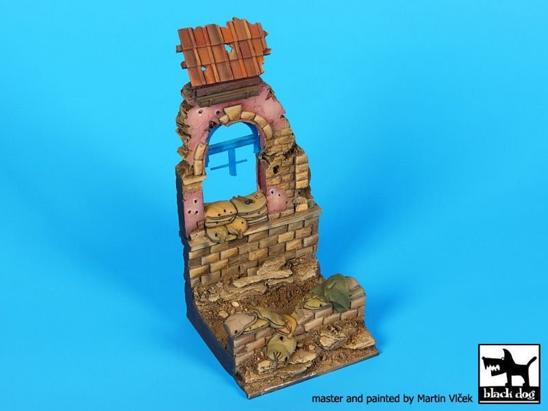 Black Dog D35103 House ruins Italy 1944 base 1/35 – image 4