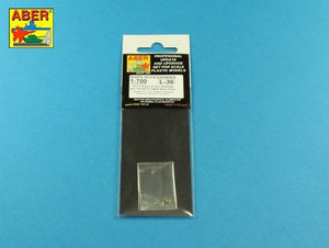 Aber 700 L-36 Set of 20 pcs 37 mm /54 Breda gun barrels for Italian Navy ships 1/700 – zdjęcie 3