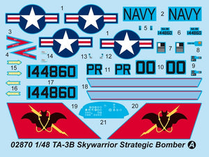 Trumpeter 02870 TA-3B Skywarrior Strategic Bomber 1/48 – zdjęcie 14