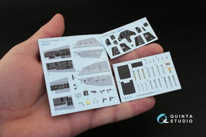 Quinta Studio QD32031 F-16I 3D-Printed &amp;amp; coloured Interior on decal paper (for Academy kit) 1/32 – zdjęcie 2