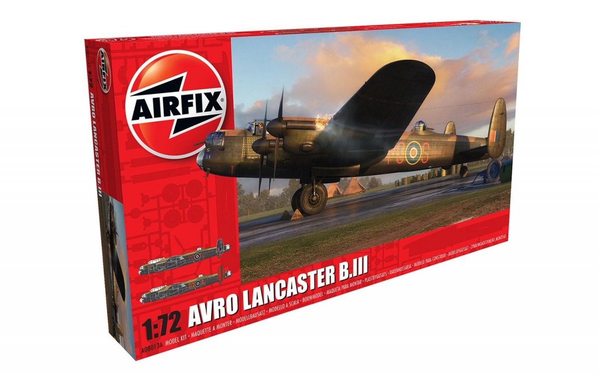 Airfix 08013A Avro Lancaster B.I(F.E.)/B.III 1/72 – zdjęcie 2