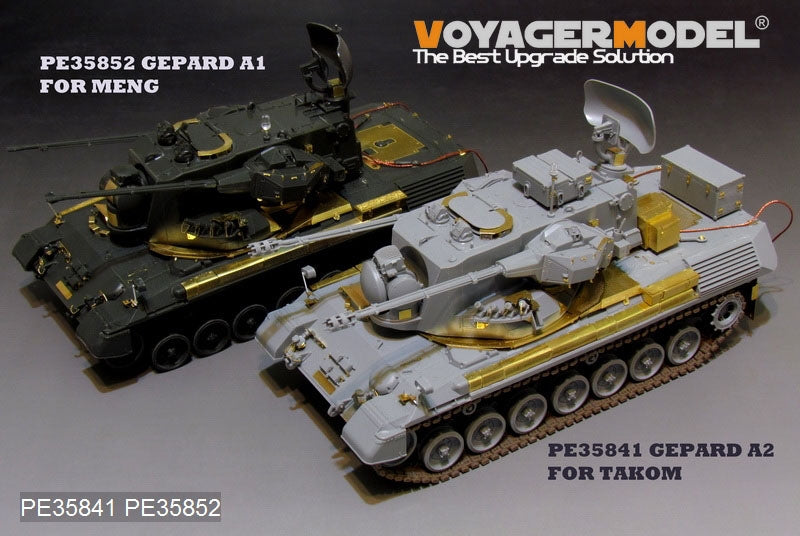 Voyager Model PE35852 Modern German Gepard A1 SPAAG Basic For MENG TS-030 1/35 – zdjęcie 13