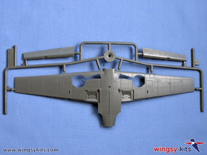 Wingsy Kits D5-07 German WWII Fighter MESSERSCHMITT Bf 109 E-1 1/48 – zdjęcie 4