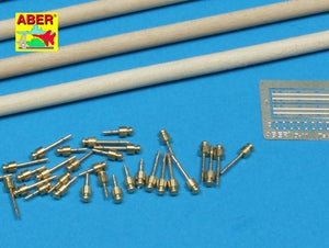 Aber 35D11 Telegraph - pillar set for 4 cross bars with 8 insulators each 1/35 – image 2
