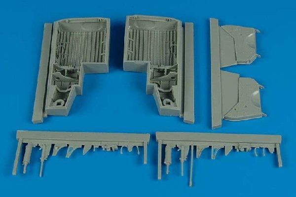 Aires 2122 P-47D Thunderbolt wheel bay 1/32 Hasegawa