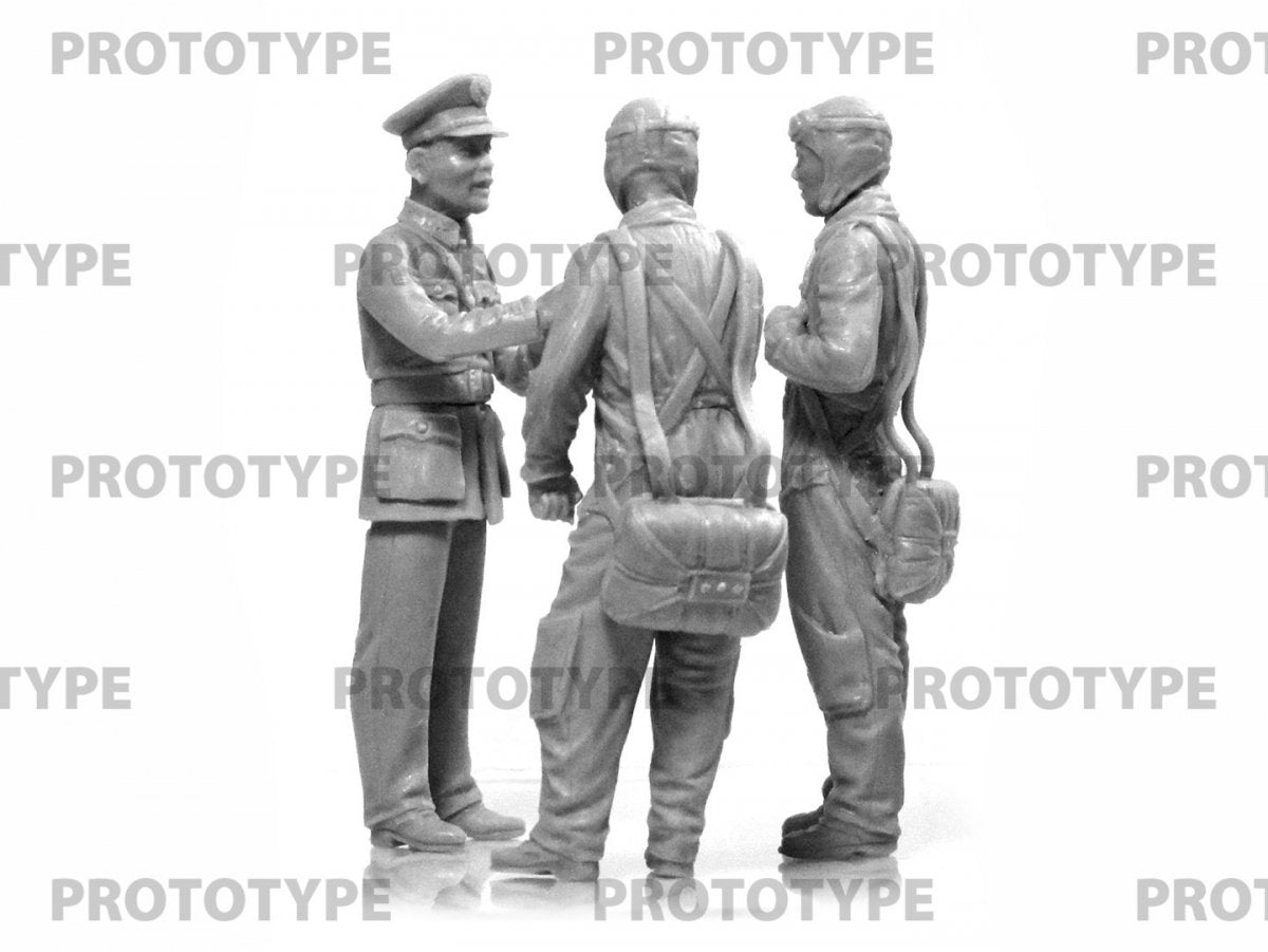 ICM 32115 WWII China Guomindang AF Pilots 1/32 – zdjęcie 3