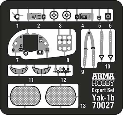Arma Hobby 70027 Jakowlew Jak-1b Expert Set 1/72 – zdjęcie 15